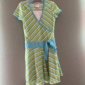 Girls striped dress